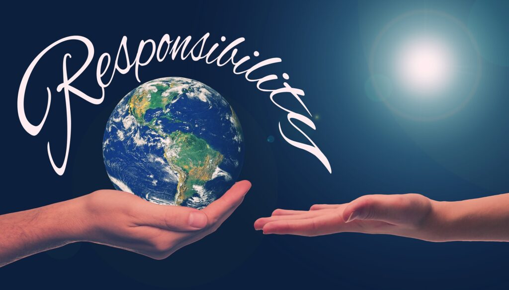 Responsibility on the planet